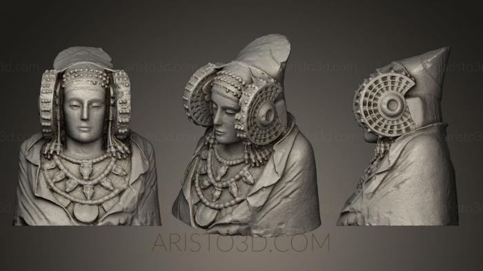 Busts and heads antique and historical (BUSTA_0282) 3D model for CNC machine